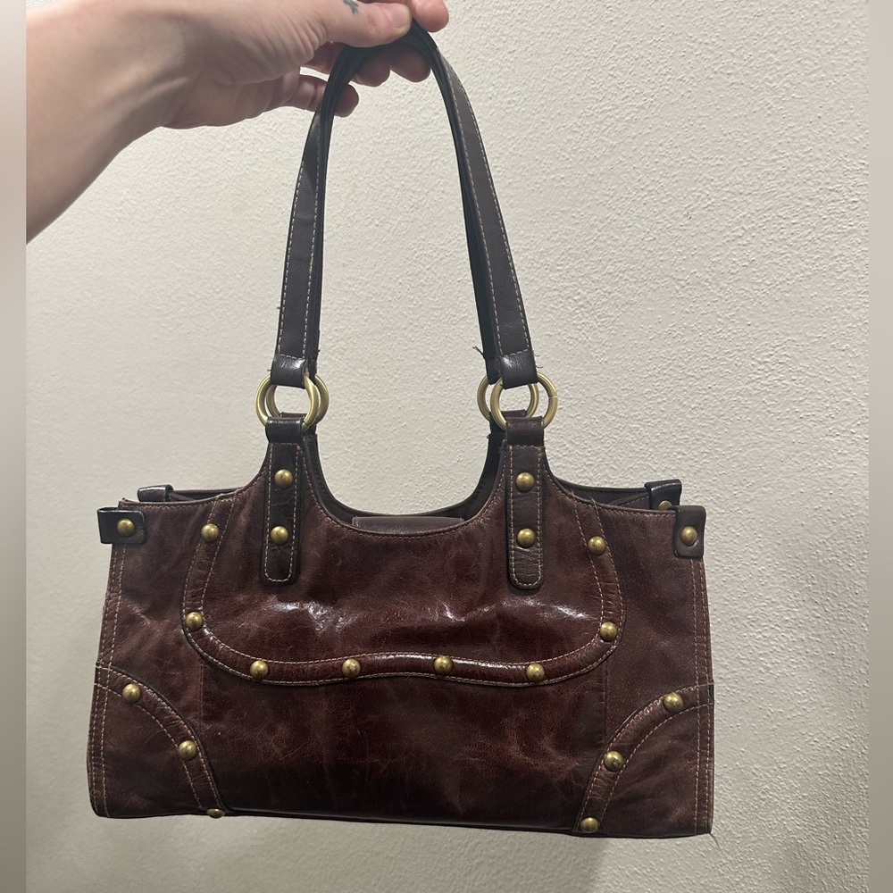 Wilsons Leather Brown Shoulder Bag